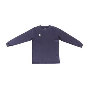 Descente Japan Long Sleeve Mock Neck Base Layer Navy S